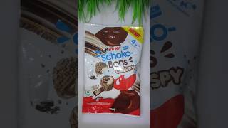 Kinder schoko bons crispy or king egg boxshort ytshorts viralvideo [upl. by Judy]