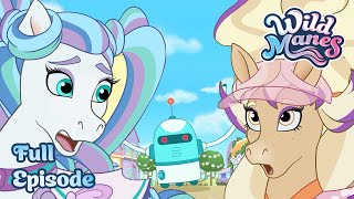 The Mane Machine 🤖 Full Episode 🐴 Wild Manes  Ep 2  Fun Pony Cartoon [upl. by Touber]