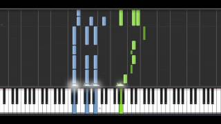 K anime アニメ「K」 Special ed  Circle of Friends piano Synthesia [upl. by Yroj]