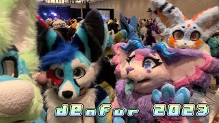 Furries Invade  Denfur 2023 Furry Con Video [upl. by Accemahs]