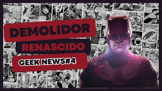 Demolidor Renascido  Geek News 4 [upl. by Norramic733]