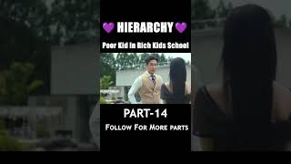 Hierarchy kdrama in hindi Dubbed part 14 kdrama cdrama movie hierarchy shorts [upl. by Jeaz]