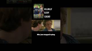 Hillbilly Elegy 2020  Best Movie Moment Young JD Vance and Mamaw quotDo you want to be somebodyquot [upl. by Suirauqed731]