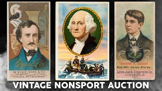 TOP 25 Highest Selling at the Vintage Nonsports Card Auction [upl. by Ariana]