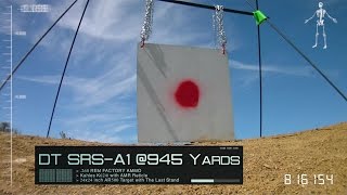 Desert Tech SRSA1 260 REM 945yds with Factory Ammo [upl. by Acinad]