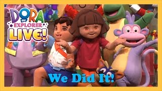 We Did It  Dora The Explorer Live 2013 [upl. by Adama]