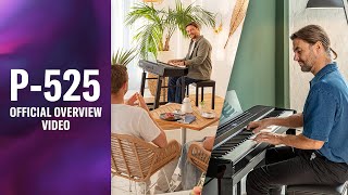 Yamaha P525 Digital Piano Overview [upl. by Fanni]