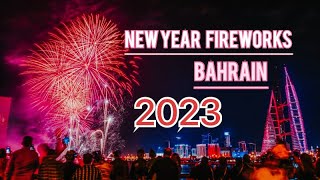 New year fireworks Bahrain2023 [upl. by Egoreg]