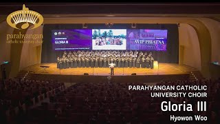 Hyowon Woo  Gloria III  Parahyangan Catholic University Choir [upl. by Shum]