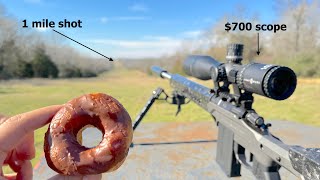 Shooting a Donut 1 Mile Away [upl. by Donelu854]