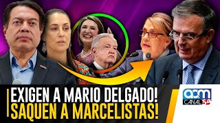 RECLAMAN MORENISTAS A MARIO DELGADO SAQUEN A MARCELISTAS APLAUDIDORES DE LA TAMALERA [upl. by Gower]