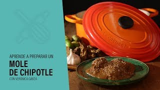 Cómo hacer MOLE DE CHIPOTLE 💛💛 FÁCIL PASO A PASO [upl. by Annael]