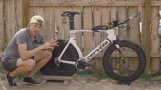 Pro Bike Breakdown How I built a race ready triathlon bike on a budget [upl. by Kerred]