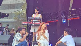 Full Hindia x Nadin Amizah amp Teddy Adhitya Live at Pestapora 2024 [upl. by Nakeber518]