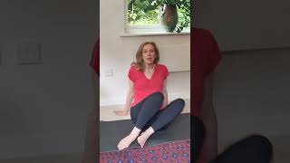 Daily Hip Stretch Routine Women Over 50 ladiesfitness over50andfit motivation over50fitness [upl. by Aileduab]