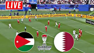 Jordan vs Qatar live Score Ruslt  Asian Cup Final 2023  Broadcast the match [upl. by Rooke]