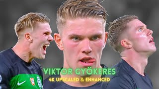 VIKTOR GYOKERES  4K UPSCALED amp ENHANCED FREE CLIPS [upl. by Stoneham]