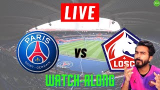 PSG v Lille LIVE Reaction amp Watchalong 2021  Ligue 1 Analysis [upl. by Layor]