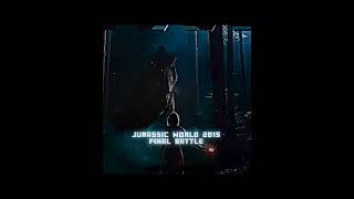 Jurassic world 2015 final battle  jurassic world edit  shorts jurassicworld dinosaur edit fyp [upl. by Oht]