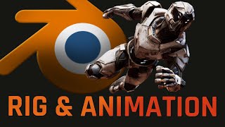 How to Rig and Animate in BLENDER [upl. by Najtsirk330]