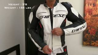 Dainese Racing 4 Leather Jacket [upl. by Fairman]