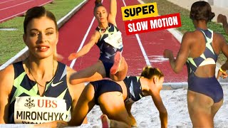 Super SlowMotion Women Long Jump European Championship Highlights [upl. by Stuart]