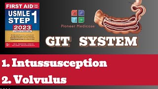 Intussusception Volvulus from first aid step 1USMLEUrduHindi [upl. by Lippold]