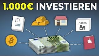 Wie sollte man 1000€ investieren [upl. by Walworth]