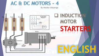 Motors 4 Induction motor Starters  English  DOLSTAR DELTAAUTO TFSOFT [upl. by Strenta]