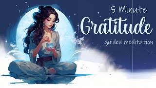 5 Minute Gratitude Meditation [upl. by Dias]