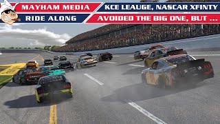 Avoided the Big One But   iRacing NASCAR XFINITY  Talladega SuperSpeedway  KCE League Race [upl. by Boonie]