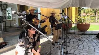 CHAPALA MEXICO GROUP ÁMATE CONCERT EVENT AT THE OLD TRAIN STATION [upl. by Anilos]