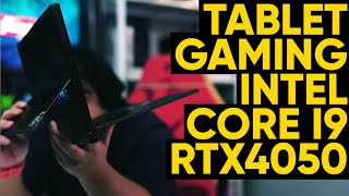 Tablet Gaming Guna Intel Core i9 RTX4050Lagi Padu Dari Laptop Gaming Review Asus ROG Flow Z13 [upl. by Llewop913]