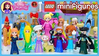 Disney Princess Dress Up in Lego Minifigures Costumes Series 17 Complete Set Silly Play Kids Toys [upl. by Einimod]