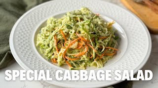 Eat this cabbage salad for dinner every day and you will lose belly fat  healthy cabbage salad 😋 [upl. by Aliakim]