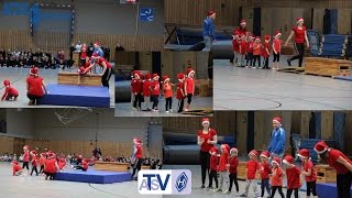 Turngruppe der 4Jährigen mit Carina Deutschmann beim Schauturnen [upl. by Lamb]