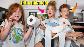 7 Best Jobs for Teenagers We got Fired Babysitting Adley [upl. by Dranek34]