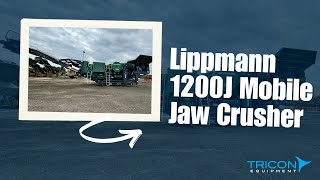 Lippmann 1200j Mobile Jaw Crusher  Part Two [upl. by Menzies]