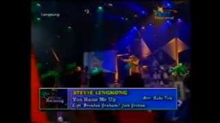 YOU RAISE ME UPStevie Lengkong  Gebyar Keroncong TVRI [upl. by Akinyt]