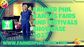 Farmer Phil at the Kansas Fairs and Festival Showcase 2023 [upl. by Nnylarat]