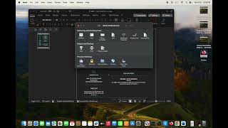 How To Turn On WHITE BACKGROUND for MS Word on Mac Dark Mode [upl. by Anam162]