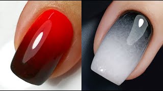 Ombre Gradient 💅Nail Design ideas 💅 Ideas De Diseño De Uñas [upl. by Aneled]