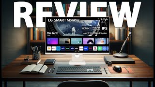 LG 27SR50F 27inch Smart FHD IPS Monitor ✅ Review [upl. by Burger]