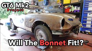 The Bonnet Is Back On The Car  For Now  1969 Triumph GT6 Mk2 Restoration  Pt 17 [upl. by Mcroberts106]