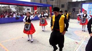 Danza rusa quotCasatschokquot saco oliveros 5to sec [upl. by Simdars]