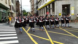 Asturias  Fiestas locales LLanes 2019  Gaiteros [upl. by Tra191]