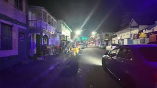 Nighttime in Basseterre St Kitts amp Nevis  29 March 2024 [upl. by Sofia]