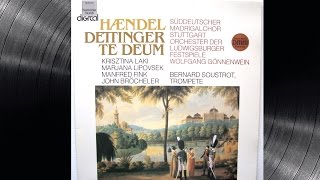 GFHANDEL  TE DEUM LAUDAMUS DETTINGEN TE DEUM HWV 283 [upl. by Malliw]