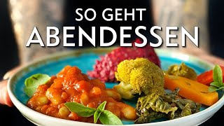 Gesundes Abendessen ⚠ SO optimierst du dein Essen [upl. by Aicirtam]