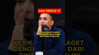 KETIKA RADIT KAGET DENGAN FAKTA DARI BINTANG TAMU INI [upl. by Atsed385]